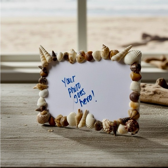 Seashell Decorated Photo Frame - Picture 3 of 3